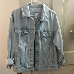 Forever 21 Light Blue Jean Jacket